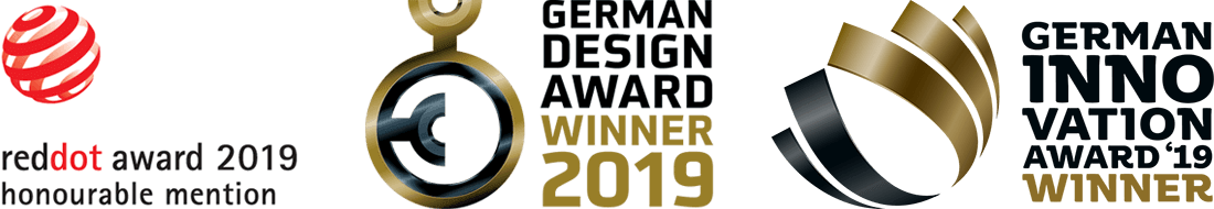 German design award winner 2019 & German innovation award nominee 2019