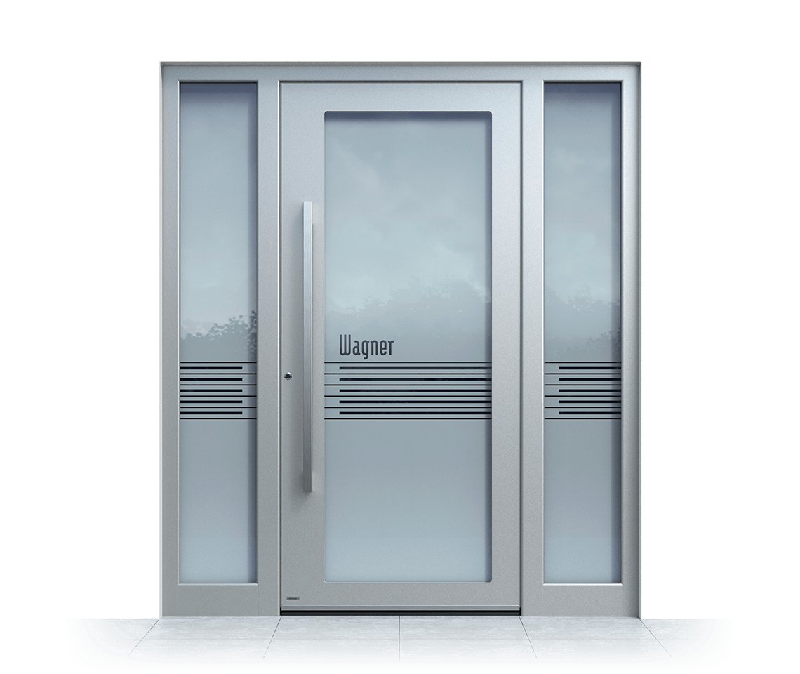 Aluminium entrance door 1004