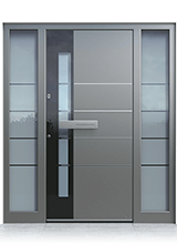 Aluminium entrance door 0130