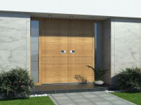 Modern wood front doors 1641