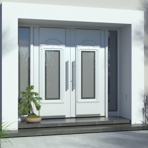 Aluminium front doors 519