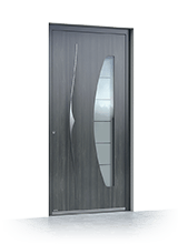 Aluminium entrance door 6019