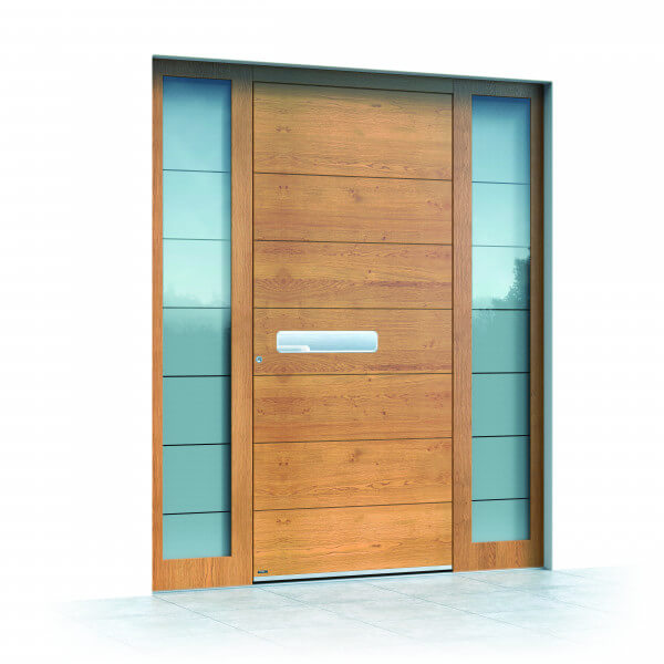 Wooden front doors 614